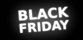 Bialy-widoczny-napis-black-friday-na-czarnym-tle